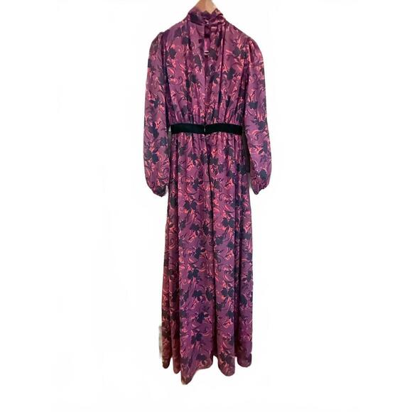 LTD Brooke Flowing Red & Black Maxi Dress - Picture 4 of 15